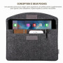 MoKo 7-8 Pouces Sacoche pour Tablette | Housse de transport pour tablette compatible avec iPad Mini (6e génération) 8,3", Galaxy