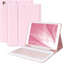 MMK Clavier Coque pour iPad 10.2 9/8/7ème Génération 2021/2020/2019 | Détachable Clavier Bluetooth sans Fil pour iPad 10.5 inch