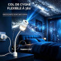 Projecteur Ciel Etoile Galaxie 2-en-1 USB Veilleuse Dimmable 360° Rotation | HD Galaxy Projector, Dimmable Colorful Night Light,