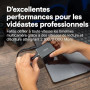 Crucial X10 Pro 1To Disque SSD Externe Portable, Jusqu’à 2100Mo/s en Lecture et 2000Mo/s en écrituree, USB-C 3.2, PC et Mac, Rés