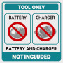 Ecarke Rabot électrique Sans Fil 750W Compatible avec Batteries Makita 18V, Moteur Brushless, 15000 tr/min, Largeur 82mm, Profon