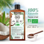 Huile de Coco Bio 150 ml - 100% Vierge - Planète au Naturel - Première pression à frois - 100% biologique - Cuisine et cosmétiqu