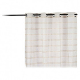 Rideau Visillo Rayures Beige Polyester (140 x 260 cm) 31,99 €