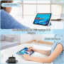 FINTIE Coque pour iPad Mini 7 2024 (A17 Pro) 8.3 Pouces/iPad Mini 6 2021 | [Rangement de Pencil] Etui Arrière Transparent Clair