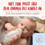 Nuk First Choice+ Lot de 3 biberons pour bébé de 0 à 6 mois, contrôle de la température, anti-coliques, 300 ml, sans BPA, tétine