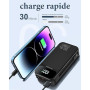 Power Bank 25.800mAh 22,5W PD3.0 QC4.0 Ricarica Rapida USB C Input & Output Caricatore Portatile Powerbank Con LCD Display Digit