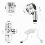 Douchette à Main pour Lavabo, Ensemble Pommeau Douche avec Tuyau Extensible de Support Mural, Rallonge Robinet Salle de Bain, La