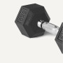 Amazon Basics Rubber Encased Hex Dumbbell Weights Set