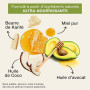 Creme of Nature Pure Honey Hair Food Avocado Mousse Coiffante 207 ml | Définit les Boucles, Hydrate, Fait Briller et Réduit les