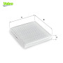 Valeo Filtre d'Habitacle Essential 715620 - Filtre à Particules (Pollen) | Protection contre le Pollen, la Poussière et les Bact
