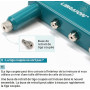 LIBRATON Pince à Riveter Professionnelle, Riveteuse Manuelle | Pince Rivet Aveugle, Pistolet à Rivet Pop avec 4 Types de Perceus