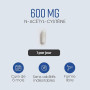 NAC N-Acétyl-Cystéine 600 mg par Dose | 180 Gélules | 6 Mois d'Approvisionnement | Gélules Faciles à Avaler ou à Ouvrir | Complé