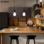 V-TAC 10x Ampoules LED culot E27 8,5W (équivalent 60W) A60-806 Lumen - 6500K Blanc Froid