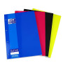 Oxford School Lot de 5 Bloc-notes Grands carreaux Seyès 160 pages A4+ Couleurs Assorties