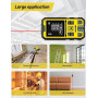 Télémètre Laser, Olufey Mètre Laser Numerique avec Rétroéclairage LCD Mesure du théorème de Longueur/Zone/Volume/Théorème de Pyt