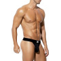 Mauro Kane String Homme Tanga Sexy sous-vêtements Taille Basse Thong | Respirant G-String, Poche 3D, Ceinture Élastique, Ajustés