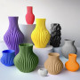 SUNLU Pack de 16 Couleurs Filament PLA Plus​​, Multicolore Filament PLA+ pour imprimante 3D 1.75mm, Emballé sous vide Individuel