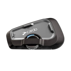 Cardo FREECOM 4X Motocyclette 2 Voies Bluetooth Communication System Casque - Noir, 2 Unités