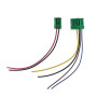 Avutrel Résistance de Ventilateur de Chauffage + Connecteur | Résistances de Moteur Pour Peugeot 207 406 607 Renault Scenic I/II