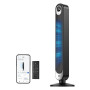 DREO Ventilateur Colonne Silencieux avec Alexa, 8,53 m/s, Ventilateurs Tour pour Grande Chambre, 106 cm de Haut, Télécommande, 9