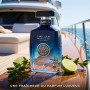 Atralia Absolute Ice Eau de parfum Parfum frais 100 ml | Bergamote, thym, anis, géranium, lavandin, fleur d'oranger et musc blan