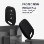 kwmobile Coque clé de Voiture Compatible avec MG 3-Touches ZS MG4 MG5 MG6 Accessoire clé Voiture - Protection étui Souple en Sil