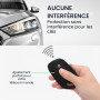 kwmobile Coque clé de Voiture Compatible avec MG 3-Touches ZS MG4 MG5 MG6 Accessoire clé Voiture - Protection étui Souple en Sil