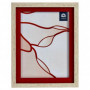 Cadre photo Rouge Marron Verre Bois Plastique (18,8 x 2 x 24 cm) 16,99 €