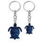 Nifocc Lot de 2 moules en silicone avec trous en forme de tortue de mer - Pour bricolage de bijoux et d'artisanat