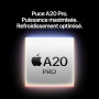 Apple iPhone 18 Pro Max 256 Go - Glacier | Écran Super Retina XDR 6,9 pouces ProMotion, Autonomie d’une journée, Caméra principa