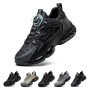 Gugifcto Chaussures de Sécurité Homme Femme Légère Basket Securite Antidérapante Mode Confortable Chaussures de Travail Respiran