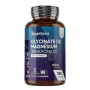 Magnesium Bisglycinate + Vitamine B6 1432mg - 180 Gélules Vegan | le Magnésium Contribue à Réduire la Fatigue & l'Épuisement (EF