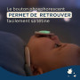 BIOLANE - Tétines Rondes de Nuit 0-6 Mois - Sucettes Beige & Marron | Phosphorescentes, Téterelle extra-fines en caoutchouc natu