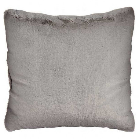 Coussin Avec cheveux Gris Cuir synthétoqie (60 x 18 x 60 cm) 120,99 €