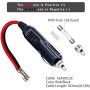 Allume Cigares Fiche, 12V - 24V Adaptateur Allume-Cigare avec Câble, Prise Allume Cigare avec 10A Fusible pour Voiture Camion pr