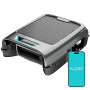 AIPER EcoSurfer S2 Robot Skimmer de Piscine Solaire, Robot Piscine sans Fil avec Application, Nettoyage de Surface 24/7, Charge