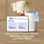 Levoit Purificateur d'Air Filtre HEPA 99,97% 7W Chambre Silencieux Blanc | contre Allergies et Odeurs, avec Éponge d'Aromathérap