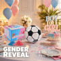 Ballon révélateur de Genre Kit, Gender Reveal Football Decoration | Ballon Gender Reveal, Ballon Baby Shower, Deco Gender Reveal