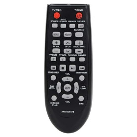 VINABTY AH59-02547B Télécommande remplacée Convient pour Samsung Soundbar System AH59-02612B HW-F450 HWF450 HW-F450ZA HW-FM45 HW