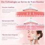 Appareil Anti Rides Visage Massage: 4-en-1 Appareil Massage Visage EMS avec 4 Têtes de Massage, 3 Modes LED, Fonction Chaleur 45