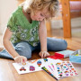 5000+ Gommettes Enfant Autocollants Stickers Colorés pour Scrapbooking DIY Cadeau d'anniversaire Fête des Enfants Récompenses