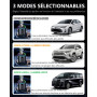 Diffuseur Voiture avec 50ml Parfum (Cologne), Sent Bon Diffuseur Électrique, On/Off Automatique, Atomiseur Ultrasonique, 3 Modes
