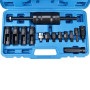 FreeTec Jeu d'extracteurs d'injecteurs diesel - Extracteur d'injection - Extracteur d'injecteurs - Outil CDI (14 pièces)