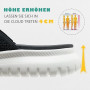 ZDQ Sandales Femme Été Confortable Orthopédique Chaussons Legere Chaussures Plate Claquettes