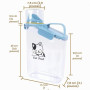 Geyecete Boite Croquette Chat,Conteneur de Nourriture pour Animaux,Hermétique 2.8 L,Récipient Alimentaire avec Tasse à Mesurer,P