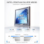 NiPoGi GK3 Plus Mini PC W-11 Pro, Ιntel N5030 (jusqu'à 3,10 GHz, 4C/ 4T) | 12 Go RAM 256 Go M.2 SSD Mini Ordinateur de Bureau po
