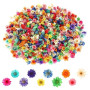AUGSUN 420 Pcs Petites Fleurs Séchées pour l'Artisanat, Mini Fleurs Séchées Naturelles en Vrac pour DIY Nail Art, Fabrication de