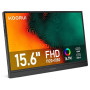 KOORUI Ecran Portable 15,6" IPS 60Hz HDMI USB Type C Haut-parleurs Intégrés | Plug-and-Play, FHD 1920x1080, Moniteur pour PC, La
