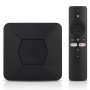 Android TV Box 4K with Chromecast, Smart TV Box Streaming Device, WiFi & Bluetooth, Google Assistant, Netflix Support, Multimedi