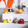 LEGAMI - Peluche Super Soft!, thème Bee, Format Mini, avec Carte d'Identité Personnalisable, Tient Debout, 14x15x12 cm